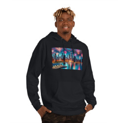 Chicago's Navy Pier Fireworks Hoodie