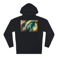 Surfer Catching a Wave Hoodie