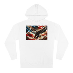 Eagle and American Flag Hoodie